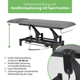 Massageliege Elektrisch Fortis 2 Ergo | 2-Segmente | Handfernbedienung Steuerrahmen