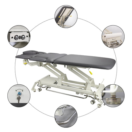 Therapieliege Elektrisch Evero X7 Ergo 7-Segmente | Steuerrahmen