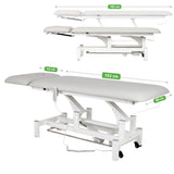 Massageliege Elektrisch Fortis 2 Ergo | 2-Segmente | Handfernbedienung Steuerrahmen