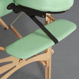 Inklapbare Massagetafel Panda Plus | Cosmetische Tafel | 70 cm | Groen