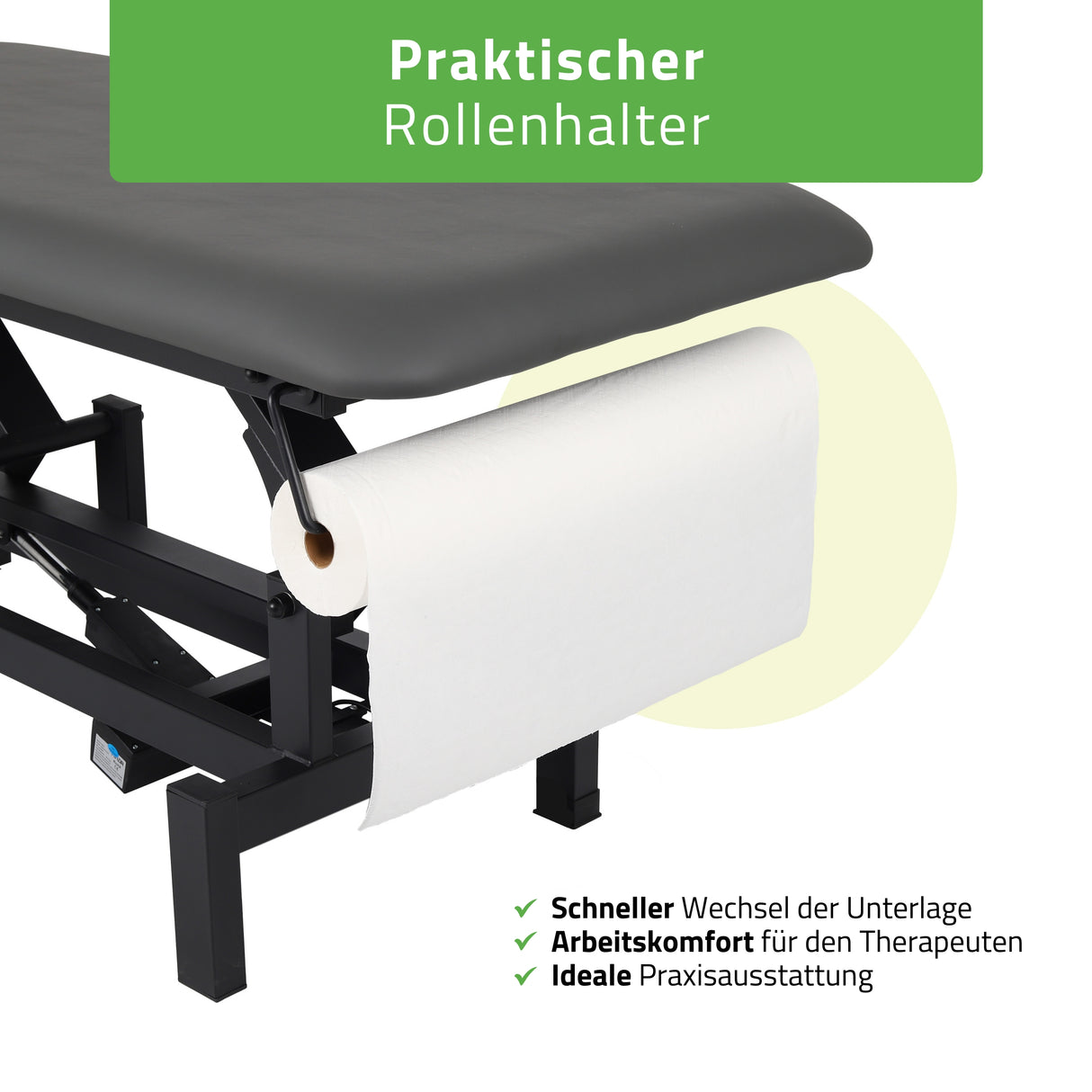 Massageliege Elektrisch Fortis 2 | 2-Segmente | Handfernbedienung