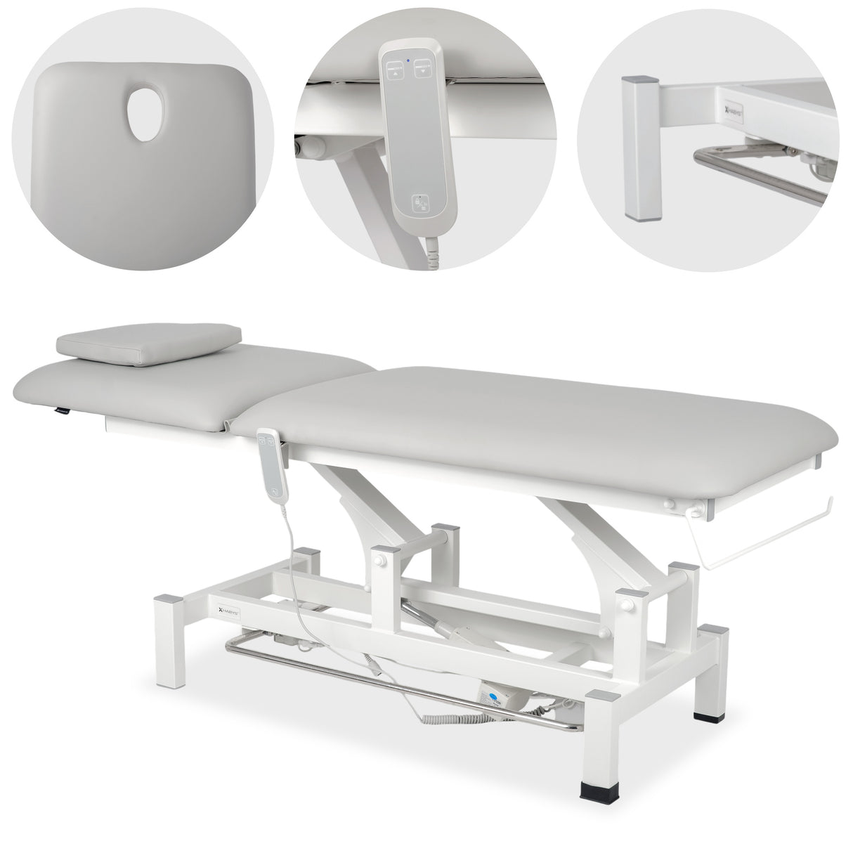 Massageliege Elektrisch Fortis 2 | 2-Segmente | Handfernbedienung Steuerrahmen