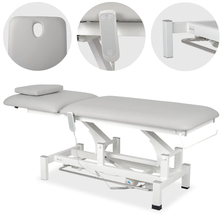 Massageliege Elektrisch Fortis 2 | 2-Segmente | Handfernbedienung Steuerrahmen