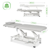 Massageliege Elektrisch Fortis 2 | 2-Segmente | Handfernbedienung Steuerrahmen
