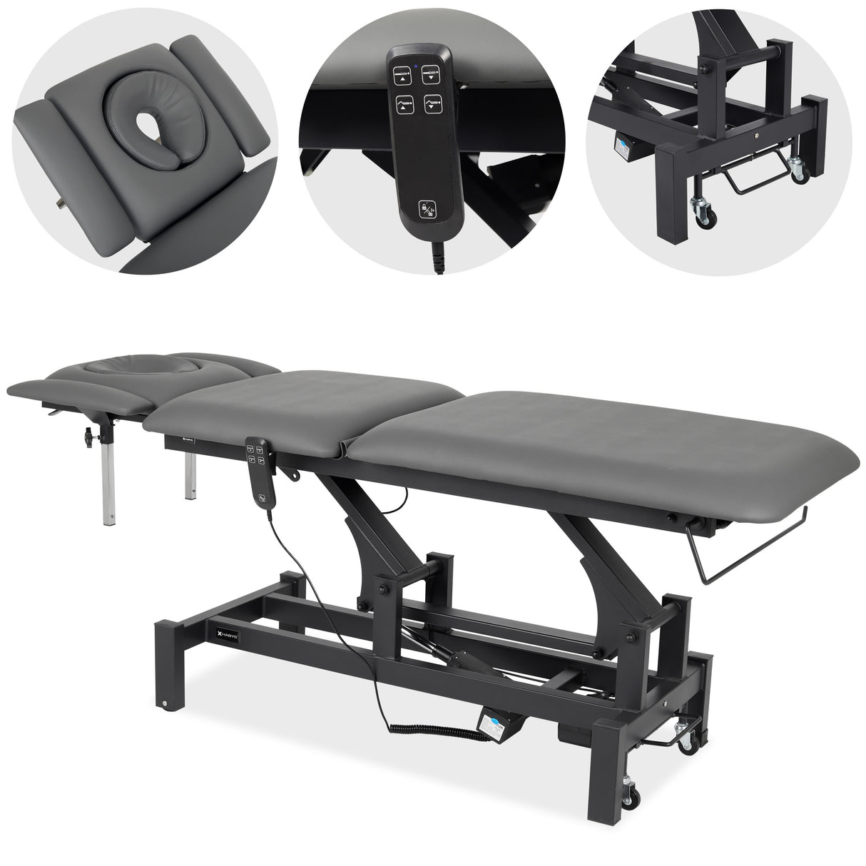 Massageliege Elektrisch Fortis 5 Ergo | 5-Segmente | Handfernbedienung