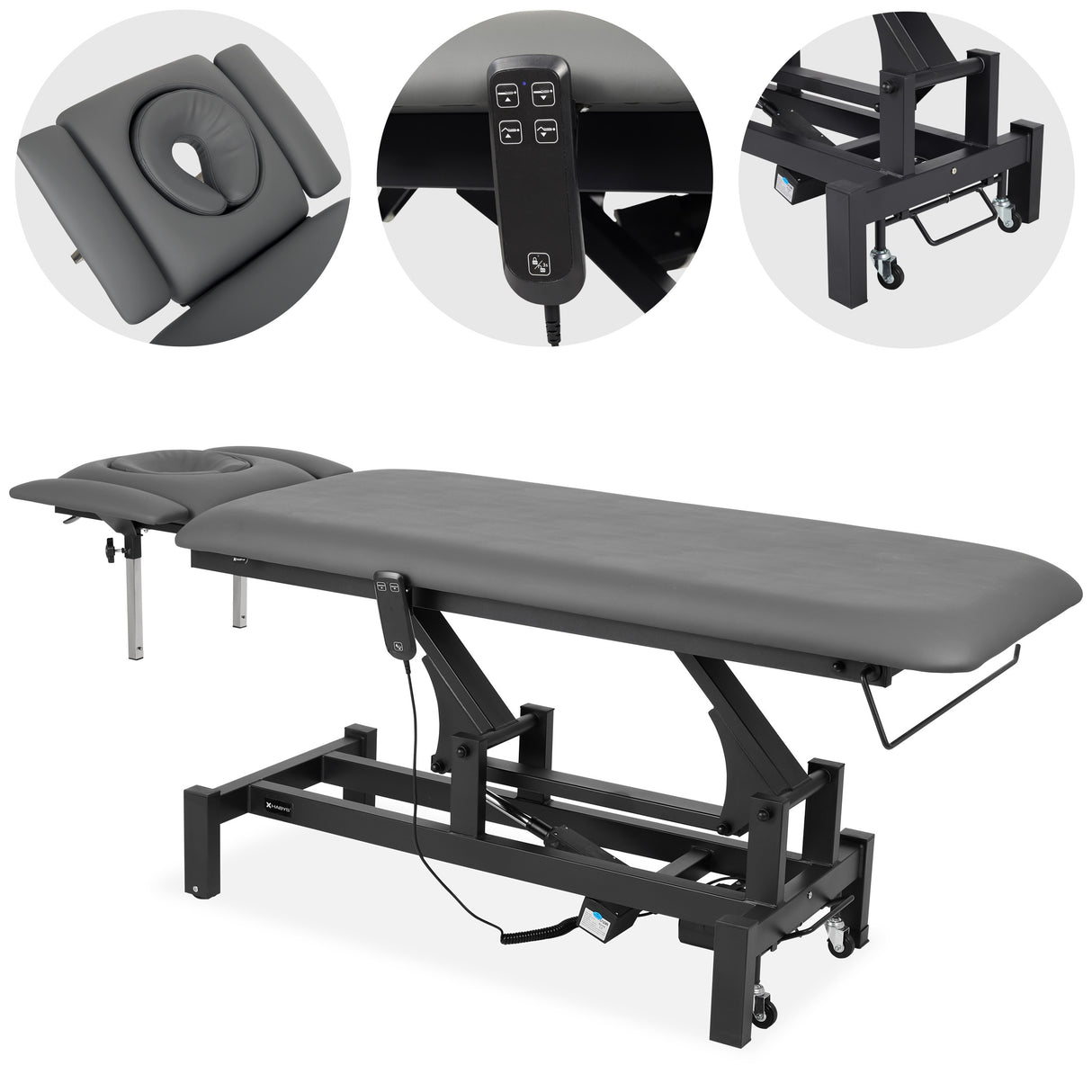 Massageliege Elektrisch Fortis 4 Ergo | 4-Segmente | Handfernbedienung