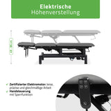 Massageliege Elektrisch Fortis 5 Ergo | 5-Segmente | Handfernbedienung