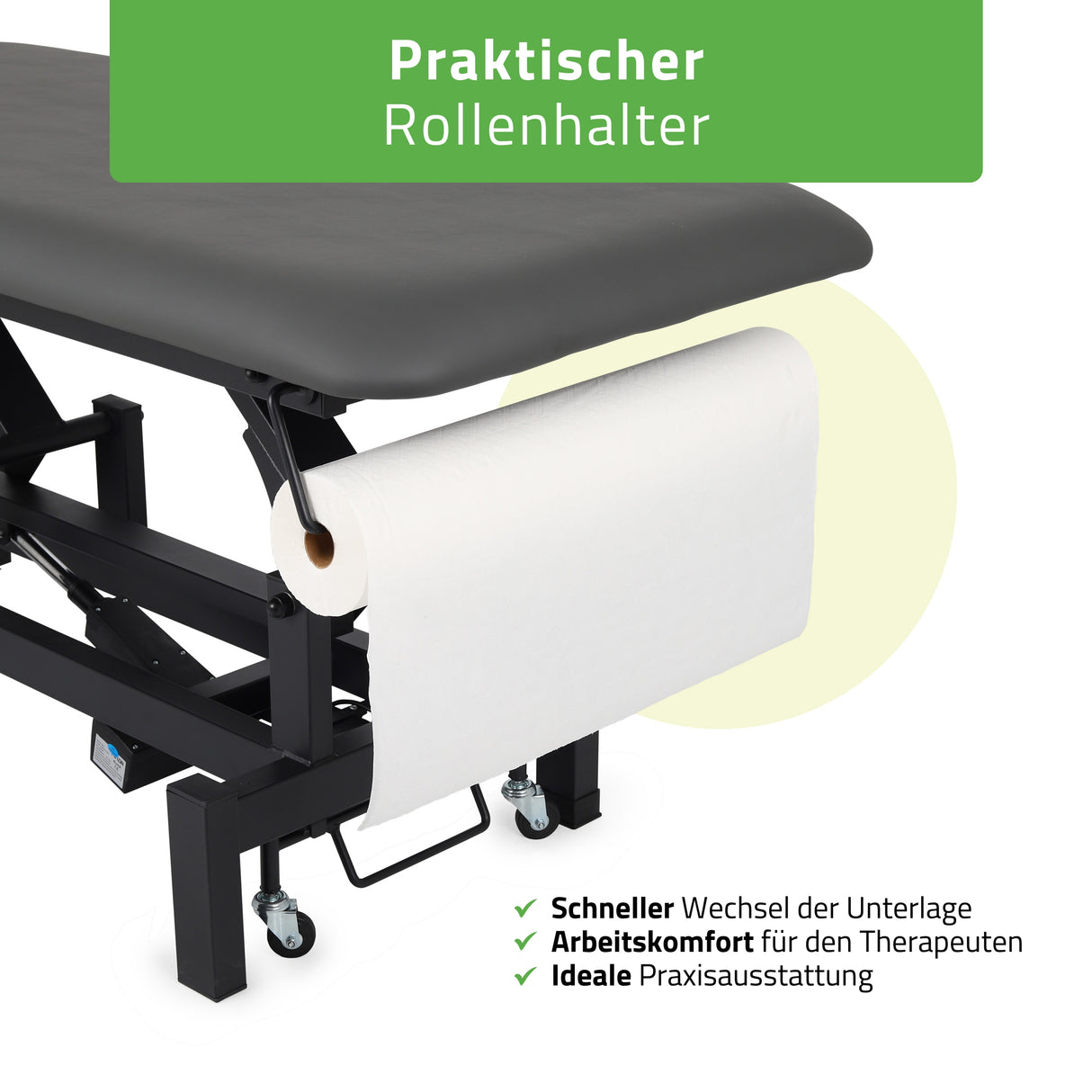 Massageliege Elektrisch Fortis 5 Ergo | 5-Segmente | Handfernbedienung