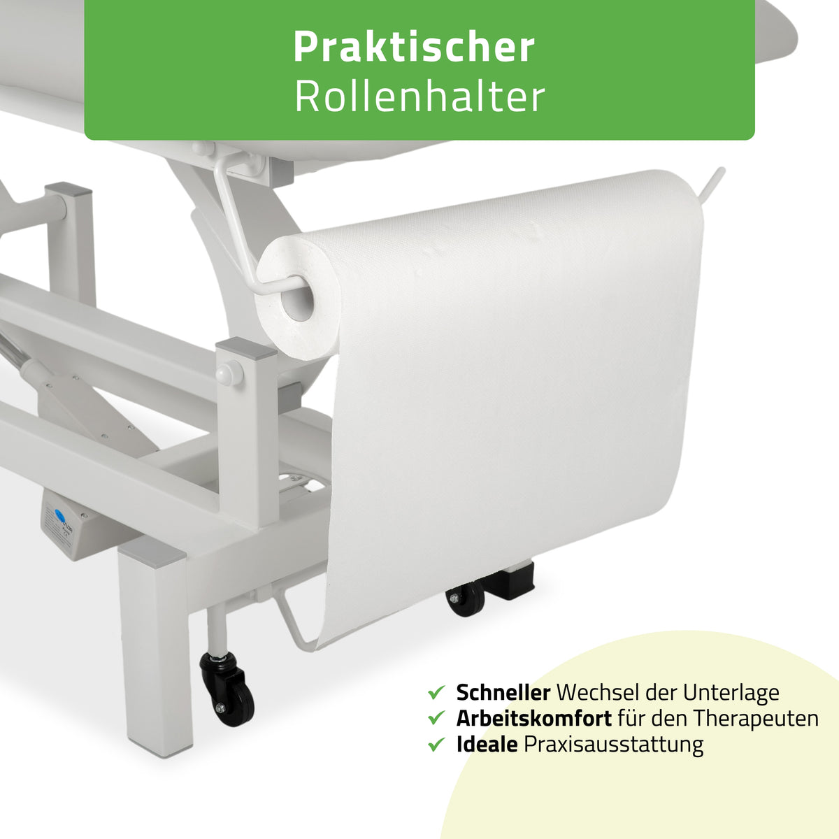 Massageliege Elektrisch Fortis 4 Ergo | 4-Segmente | Handfernbedienung