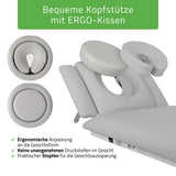 Massageliege Elektrisch Fortis 4 Ergo | 4-Segmente | Handfernbedienung Steuerrahmen