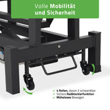 Massageliege Elektrisch Fortis 4 Ergo | 4-Segmente | Handfernbedienung Steuerrahmen