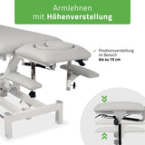 Massageliege Elektrisch Fortis 4 Ergo | 4-Segmente | Handfernbedienung Steuerrahmen