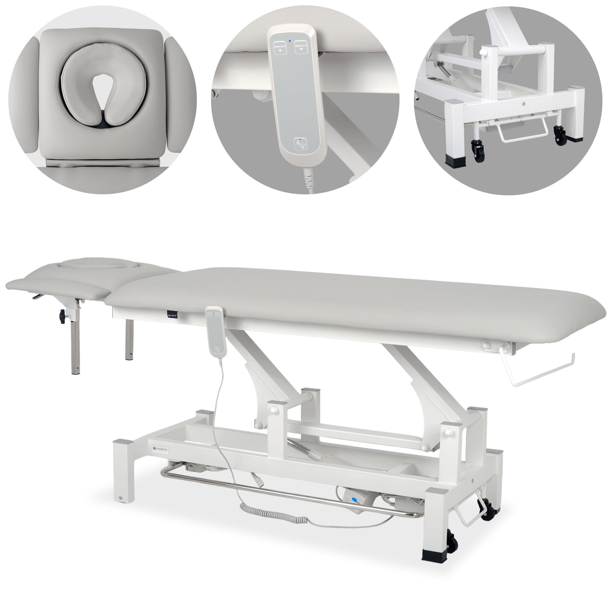 Massageliege Elektrisch Fortis 4 Ergo | 4-Segmente | Handfernbedienung Steuerrahmen