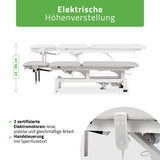 Massageliege Elektrisch Fortis 5 Ergo | 5-Segmente | Handfernbedienung