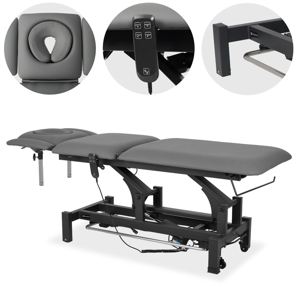 Massageliege Elektrisch Fortis 5 Ergo | 5-Segmente | Handfernbedienung Steuerrahmen