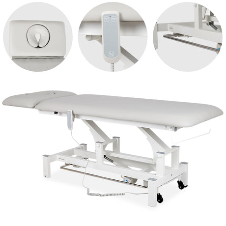 Massageliege Elektrisch Fortis 2 Ergo | 2-Segmente | Handfernbedienung Steuerrahmen