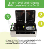 Multifunktionales Hot-Stone-Wärmegerät | für Massagesteine und Öle