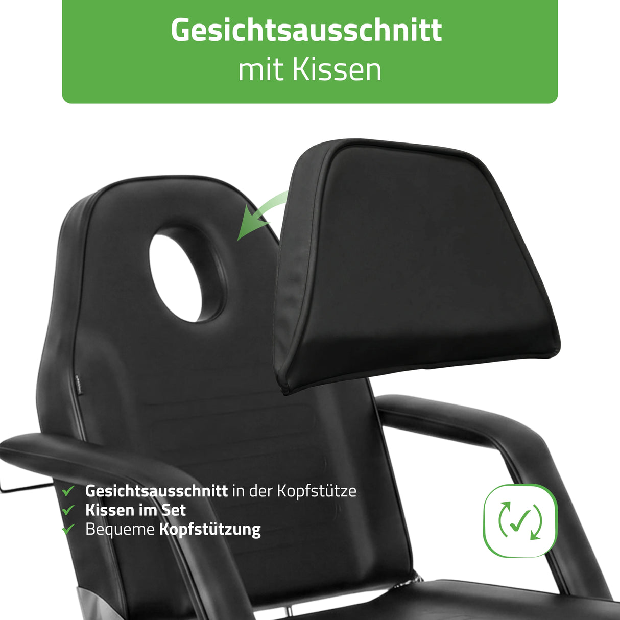 Habys Kosmetikliege Alora Hydraulisch | Massageliege