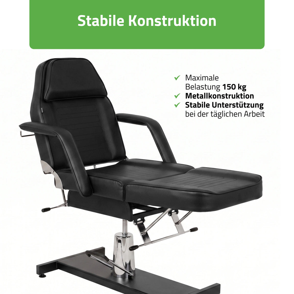 Habys Kosmetikliege Alora Hydraulisch | Massageliege
