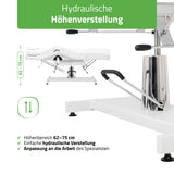 Habys Kosmetikliege Alora Hydraulisch | Massageliege