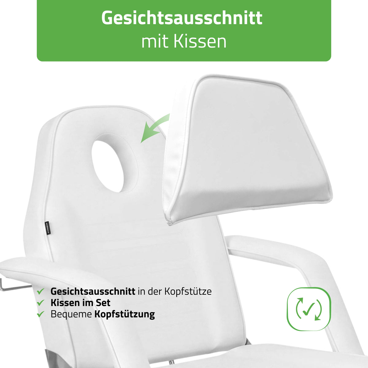 Habys Kosmetikliege Alora Hydraulisch | Massageliege