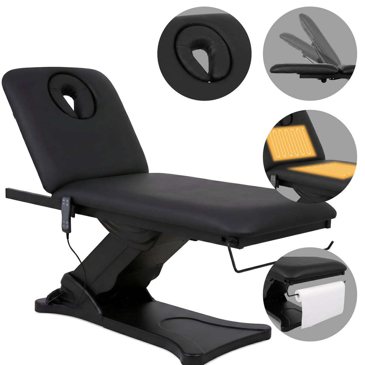 Kosmetikliege Elektrisch mit Heizung Camilla Ergo 2