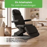 Kosmetikliege Elektrisch Tavia | Kosmetiksessel mit elektrischer Verstellung | Handfernbedienung