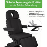 Kosmetikliege Elektrisch Tavia | Kosmetiksessel mit elektrischer Verstellung | Handfernbedienung