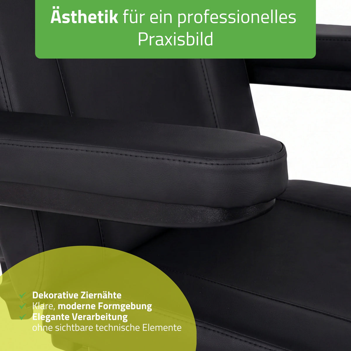 Kosmetikliege Elektrisch Tavia | Kosmetiksessel mit elektrischer Verstellung | Handfernbedienung