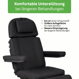 Kosmetikliege Elektrisch Tavia | Kosmetiksessel mit elektrischer Verstellung | Handfernbedienung