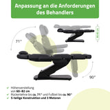Kosmetikliege Elektrisch Tavia | Kosmetiksessel mit elektrischer Verstellung | Handfernbedienung