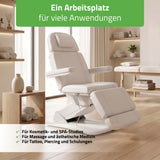 Kosmetikliege Elektrisch Tavia | Kosmetiksessel mit elektrischer Verstellung | Handfernbedienung