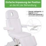 Kosmetikliege Elektrisch Tavia | Kosmetiksessel mit elektrischer Verstellung | Handfernbedienung