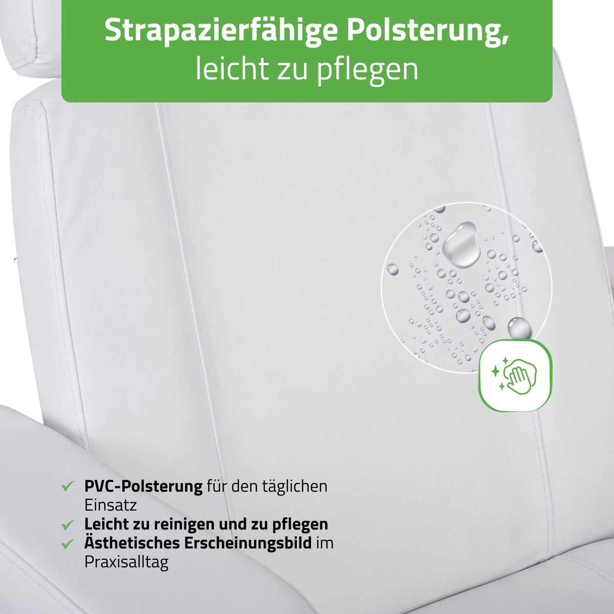 Kosmetikliege Elektrisch Tavia | Kosmetiksessel mit elektrischer Verstellung | Handfernbedienung