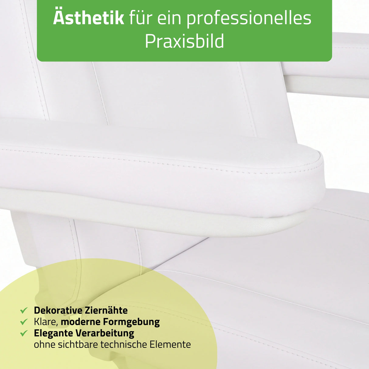 Kosmetikliege Elektrisch Tavia | Kosmetiksessel mit elektrischer Verstellung | Handfernbedienung