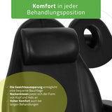 Kosmetikliege Elektrisch | Elara PRO 4 | Kosmetiksessel mit elektrischer Verstellung | Handfernbedienung | 3 - Motoren