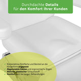 Kosmetikliege Elektrisch | Elara PRO 4 | Kosmetiksessel mit elektrischer Verstellung | Handfernbedienung | 3 - Motoren