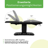 Kosmetikliege Elektrisch mit Heizung | Serenity Ergo 4 | für Massage und SPA Anwendungen
