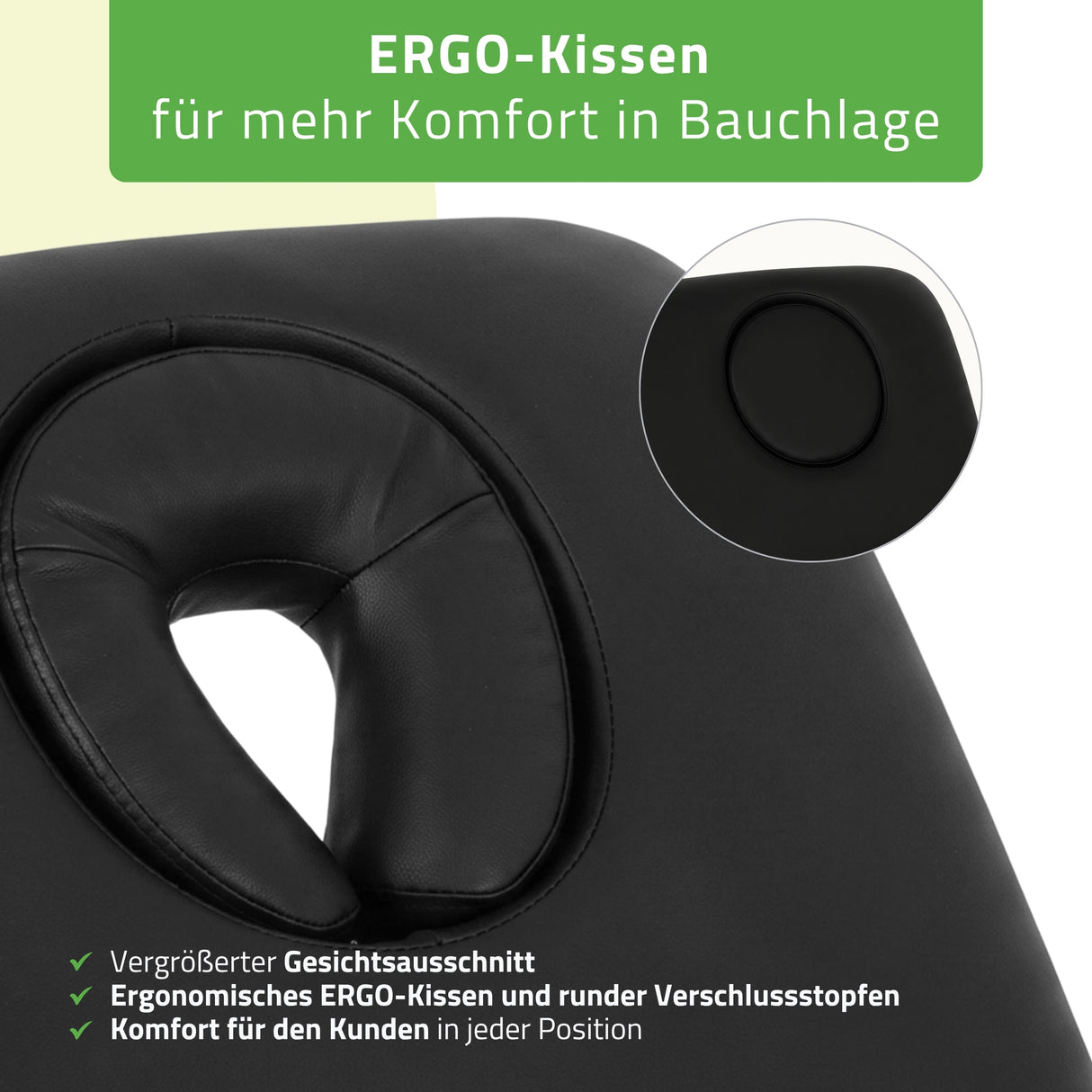 Kosmetikliege Elektrisch mit Heizung | Serenity Ergo 4 | für Massage und SPA Anwendungen