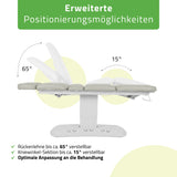 Kosmetikliege Elektrisch mit Heizung | Serenity Ergo 4 | für Massage und SPA Anwendungen