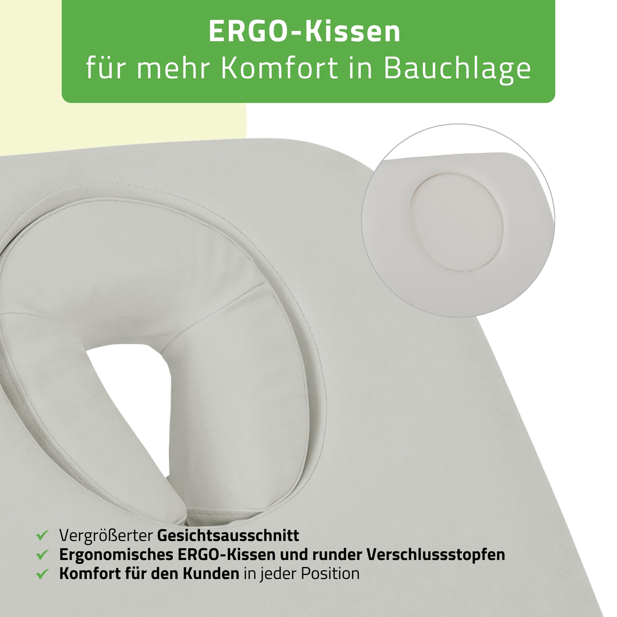 Kosmetikliege Elektrisch mit Heizung | Serenity Ergo 4 | für Massage und SPA Anwendungen