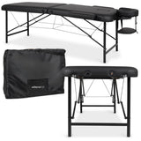 Massageliege klappbar RICO | Schwarz