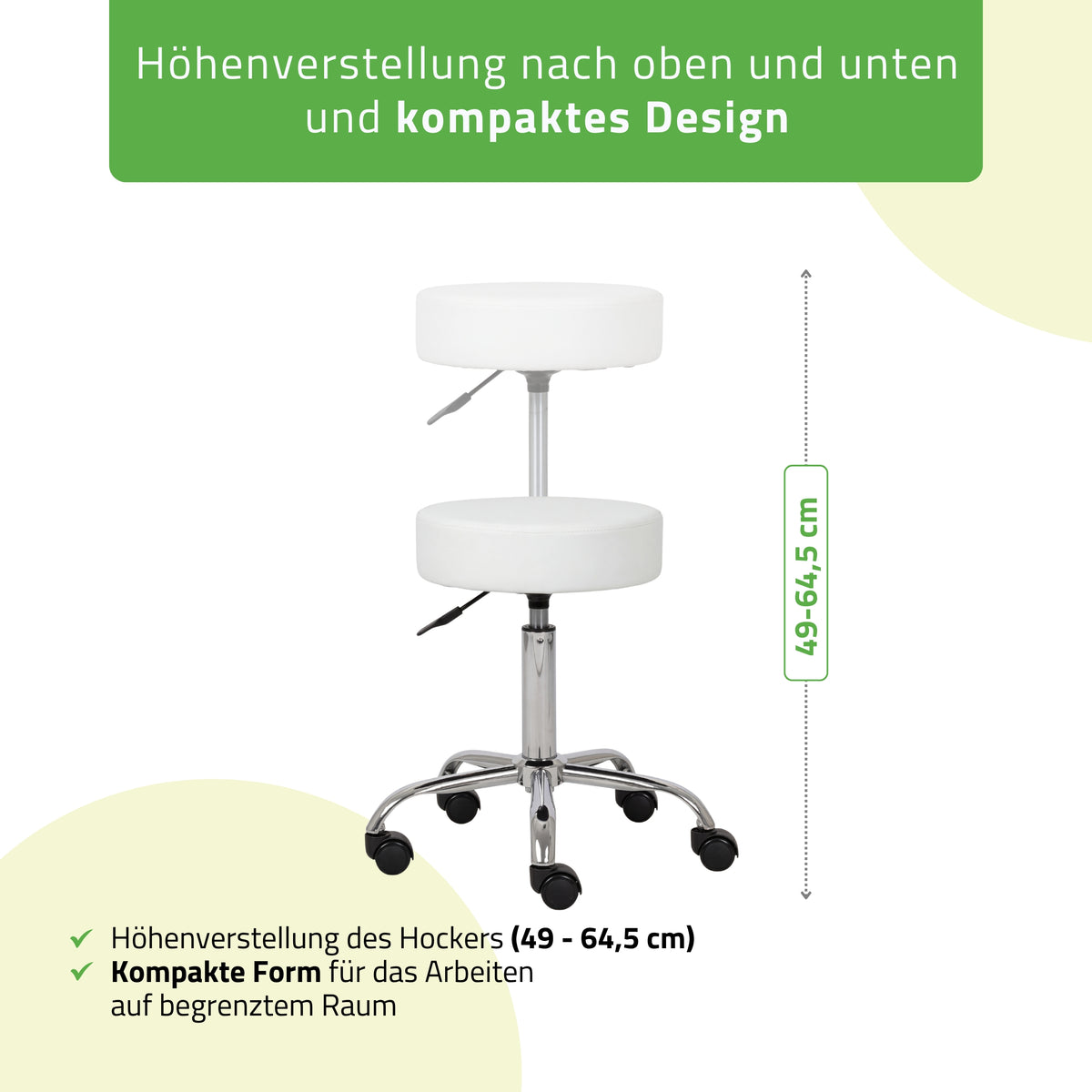 Rollhocker Tila | Kosmetikhocker
