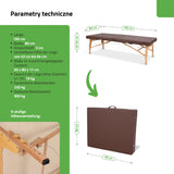 Massageliege Klappbar NIRO | Thaimassageliege 80 cm