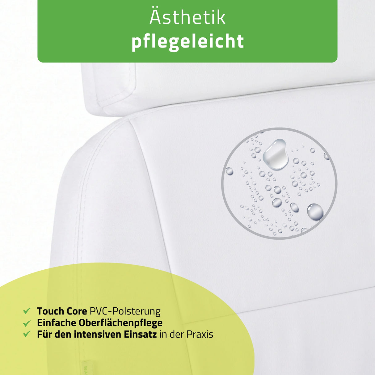 Kosmetikliege Elektrisch | Velora PRO 4 | Kosmetiksessel mit elektrischer Verstellung | Handfernbedienung | 4 - Motoren