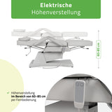 Kosmetikliege Elektrisch Laris | Kosmetiksessel mit elektrischer Verstellung | 1 Motor, Handfernbedienung