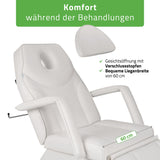 Kosmetikliege Elektrisch Laris | Kosmetiksessel mit elektrischer Verstellung | 1 Motor, Handfernbedienung