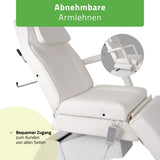 Kosmetikliege Elektrisch Laris | Kosmetiksessel mit elektrischer Verstellung | 1 Motor, Handfernbedienung
