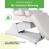 Kosmetikliege Elektrisch Laris | Kosmetiksessel mit elektrischer Verstellung | 1 Motor, Handfernbedienung