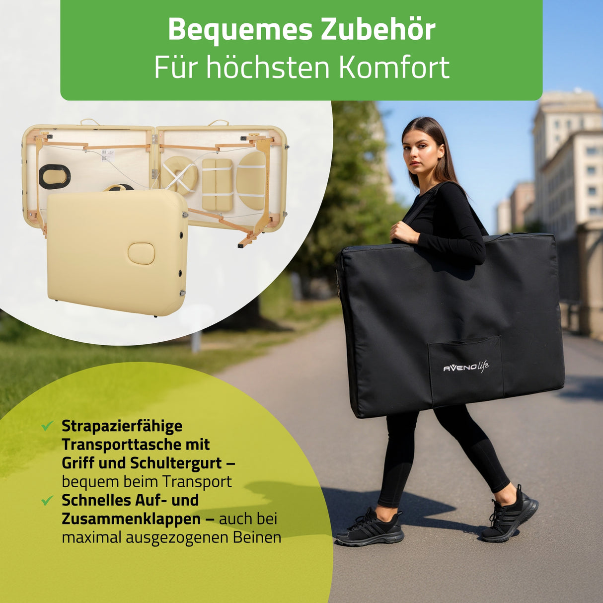 Massageliege Klappbar Sofia Light | Kosmetikliege